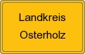 Ortsschild von Landkreis Osterholz