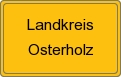 Ortsschild von Landkreis Osterholz