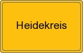 Ortsschild von Heidekreis