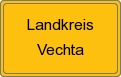 Ortsschild von Landkreis Vechta