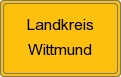 Ortsschild von Landkreis Wittmund