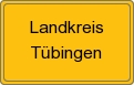 Ortsschild von Landkreis Tübingen