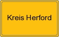 Ortsschild von Kreis Herford