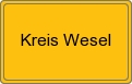 Ortsschild von Kreis Wesel