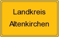 Ortsschild von Landkreis Altenkirchen