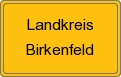 Ortsschild von Landkreis Birkenfeld