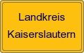 Ortsschild von Landkreis Kaiserslautern