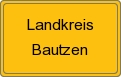 Ortsschild von Landkreis Bautzen