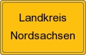 Ortsschild von Landkreis Nordsachsen