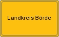 Ortsschild von Landkreis Börde