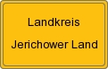 Ortsschild von Landkreis Jerichower Land