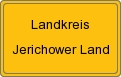 Ortsschild von Landkreis Jerichower Land