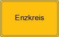 Ortsschild von Enzkreis