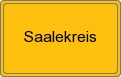 Ortsschild von Saalekreis