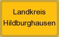 Ortsschild von Landkreis Hildburghausen