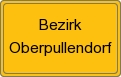 Ortsschild von Bezirk Oberpullendorf