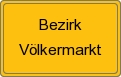 Ortsschild von Bezirk Völkermarkt