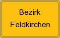 Ortsschild von Bezirk Feldkirchen