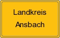 Ortsschild von Landkreis Ansbach