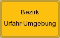 Ortsschild von Bezirk Urfahr-Umgebung