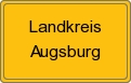 Ortsschild von Landkreis Augsburg
