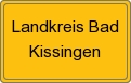 Ortsschild von Landkreis Bad Kissingen