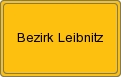 Ortsschild von Bezirk Leibnitz