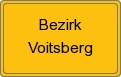 Ortsschild von Bezirk Voitsberg