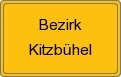 Ortsschild von Bezirk Kitzbühel