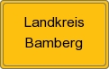 Ortsschild von Landkreis Bamberg