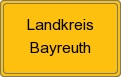 Ortsschild von Landkreis Bayreuth