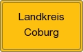 Ortsschild von Landkreis Coburg