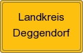 Ortsschild von Landkreis Deggendorf