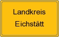 Ortsschild von Landkreis Eichstätt