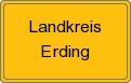 Ortsschild von Landkreis Erding