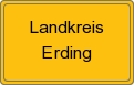 Ortsschild von Landkreis Erding