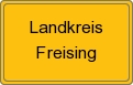 Ortsschild von Landkreis Freising