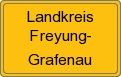 Ortsschild von Landkreis Freyung-Grafenau