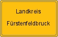 Ortsschild von Landkreis Fürstenfeldbruck