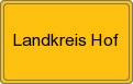 Ortsschild von Landkreis Hof