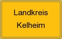 Ortsschild von Landkreis Kelheim