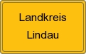 Ortsschild von Landkreis Lindau