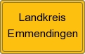 Ortsschild von Landkreis Emmendingen