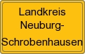 Ortsschild von Landkreis Neuburg-Schrobenhausen