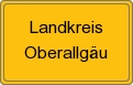 Ortsschild von Landkreis Oberallgäu