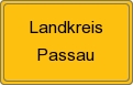 Ortsschild von Landkreis Passau
