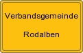 Ortsschild von Verbandsgemeinde Rodalben