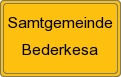 Ortsschild von Samtgemeinde Bederkesa