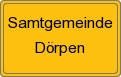 Ortsschild von Samtgemeinde Dörpen