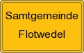 Ortsschild von Samtgemeinde Flotwedel